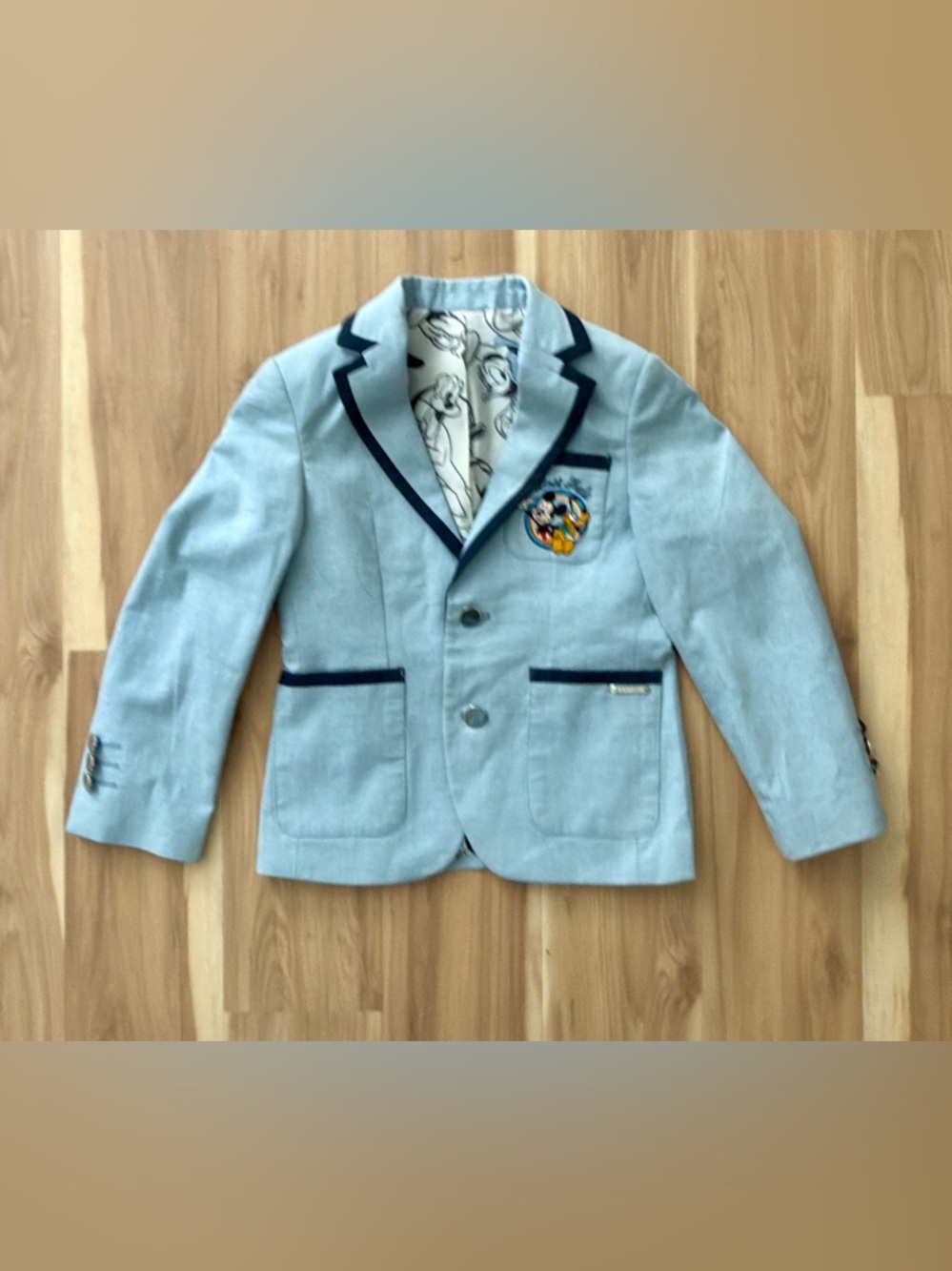 One Friday x Disney Mickey Mouse & Pluto Boys Blazer 4-5Y
